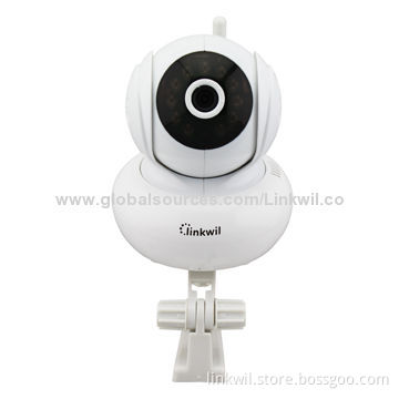 720P Pan and Tilt IP Camera with Two-way Audio and Night Vision, 1,280 x 720 Pixels Resolution